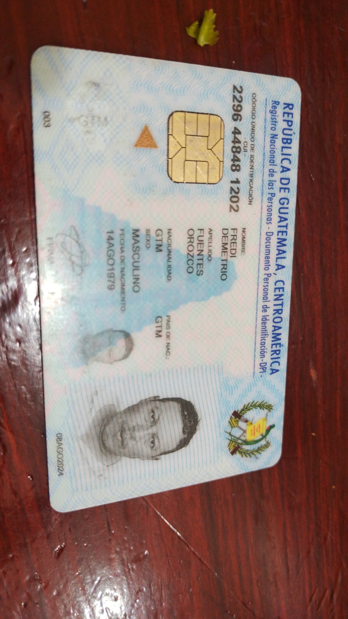 Fredi Demetrio  Fuentes orozco